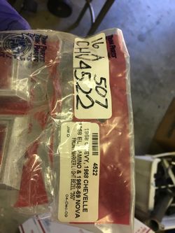 New 1968 chevy 307 marker light benzene