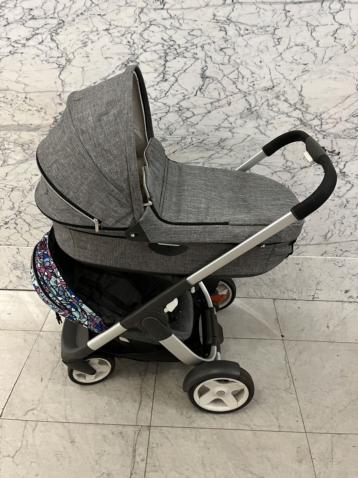 Triple Seat Stokke Stroller