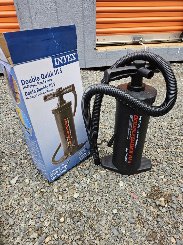 Intex Double Quick Hand Air Pump