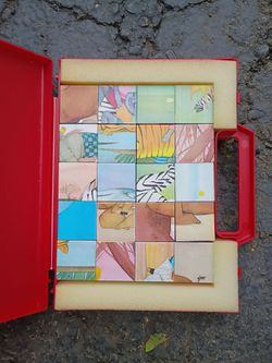 Vintage Unicef Blocks Learning Toy Kids