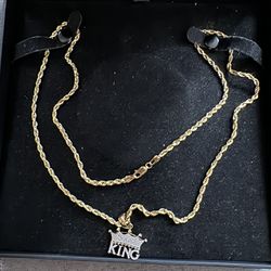 10k Chain And Pendant 