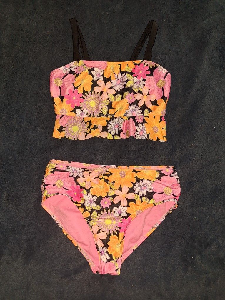 Kids Floral Swimsuit