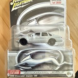 Johnny Lightning 1996 Impala SS Grey – Limited Edition 1 of 3600 – Diecast