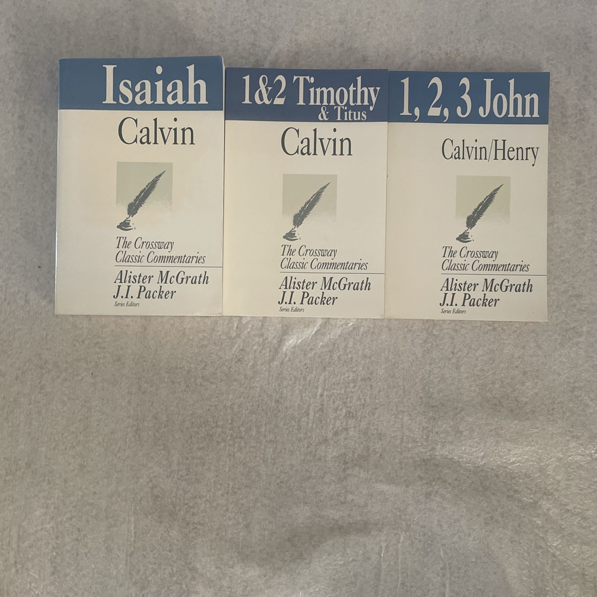 Calvin Books (by Alister McGrath J.I. Packer)