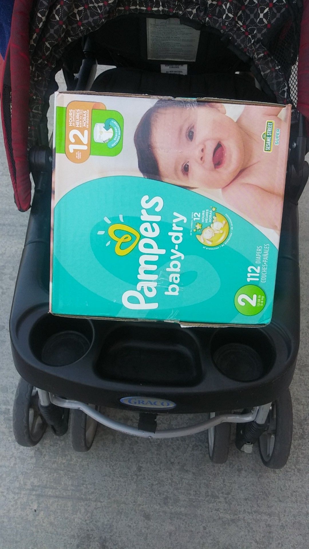 Pamper diapers