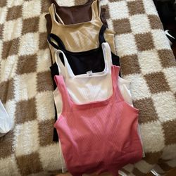 Woman’s Tank Tops And Active Wear 