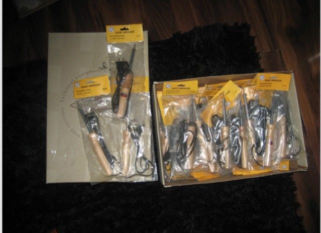 LOT OF 34 NEW PACKAGES GREAT AMERICAN SOLDERING IRON 40 WATT 120 VOLT EACH