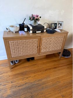 Rattan Credenza