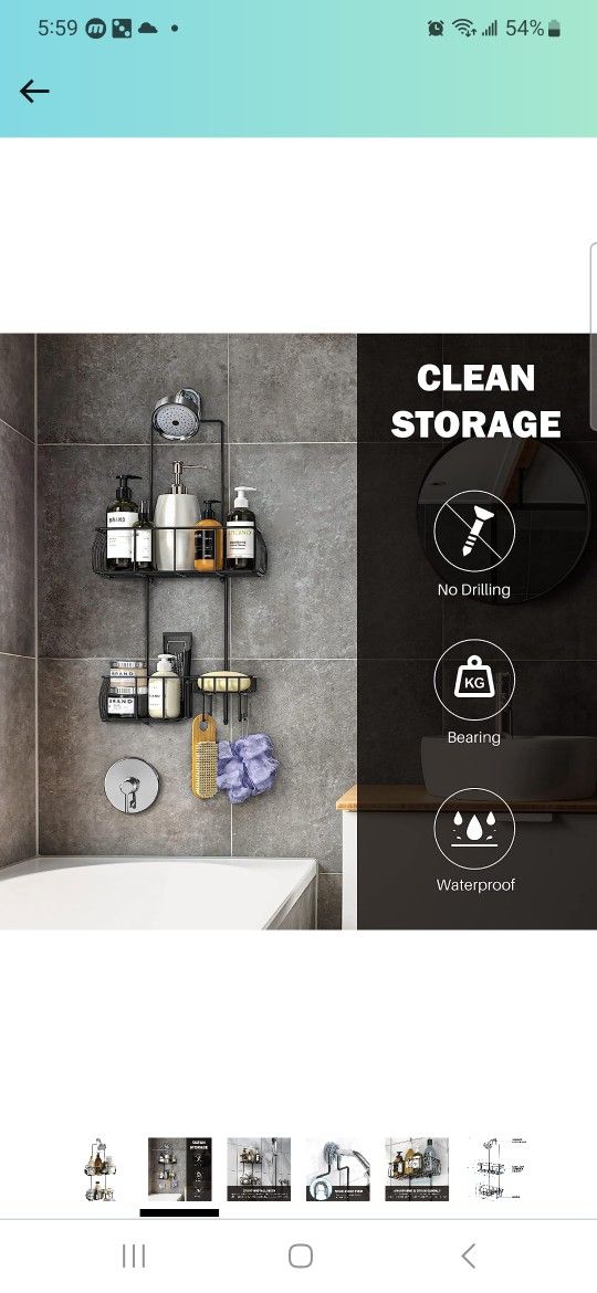 Shower CADDY Silver