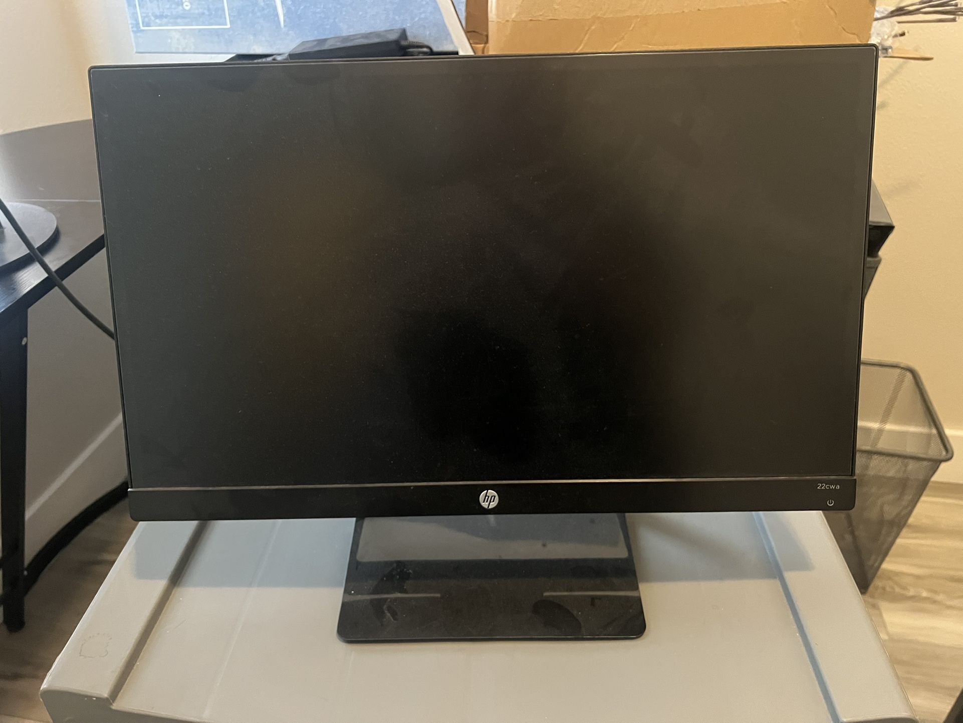 Two Computer Monitors