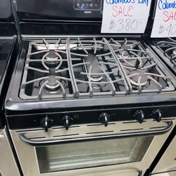 Stainless Steel Kenmore 5 burners Gas Stove