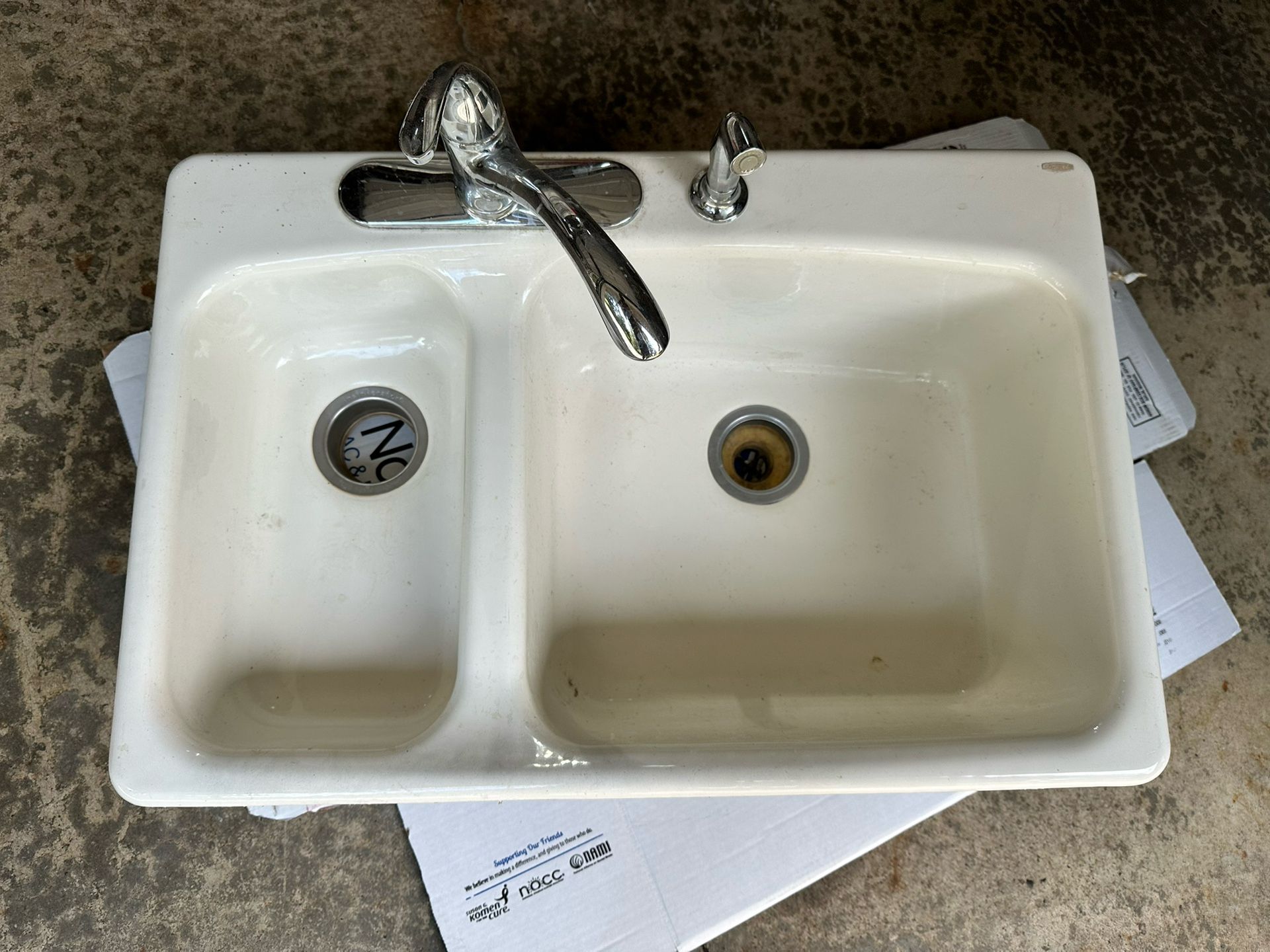 Kohler Cast Iron Kitchen Sink