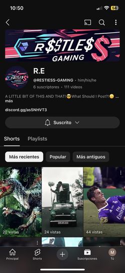 Check Out My Channel!