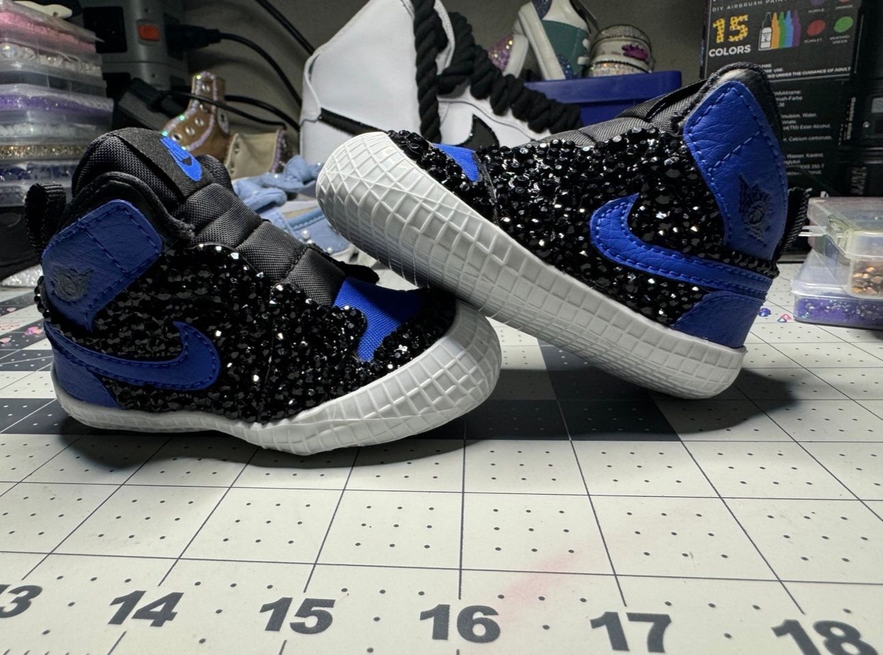 Custom Jordon 1 Crib Booties