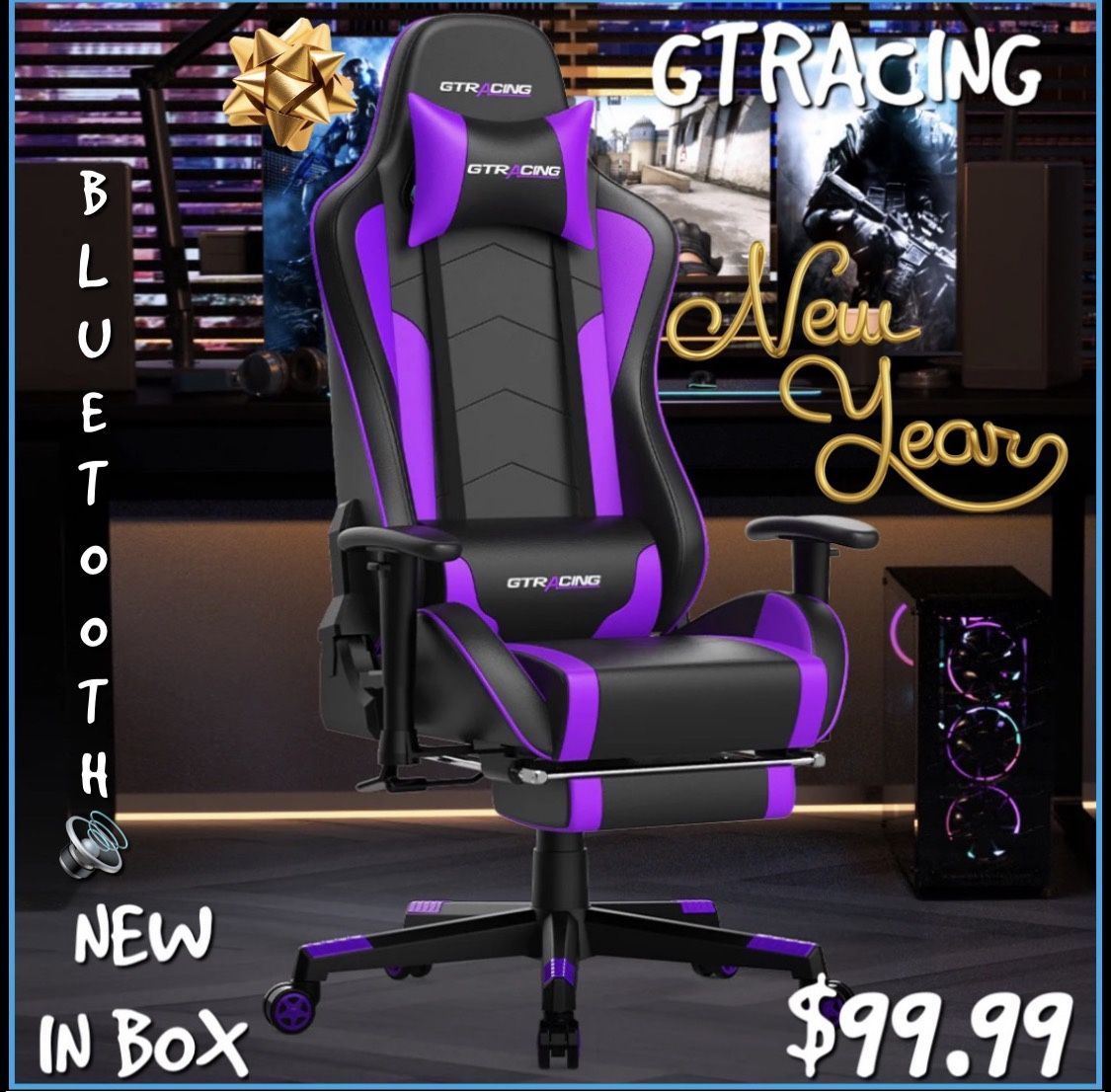GTRACING GAME CHAIR NEW