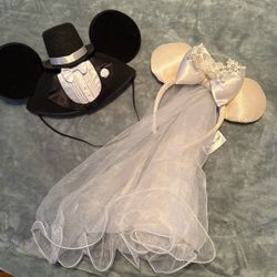 Mr. & Mrs. Disney Park Ears 