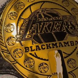 Custom Kobe wrestling belt