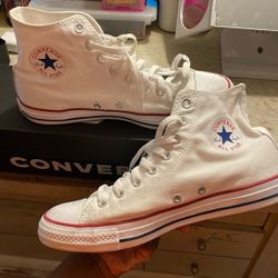 White Converse 