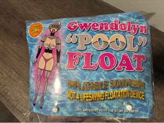 Rick and Morty Gwendolyn Inflatable POOL Float Souvenir RickMobile Exclusive SDCC
