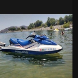 SEADOO GTX VTEC FUEL INJECTION 155  LOW HOURS NEW BATTERY 2027 TAGS AND TITLE LAKE READY No TRAILER INCLUDED