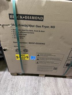 Black Diamond Gas Fryer