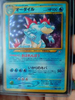 Feraligator pokemon card