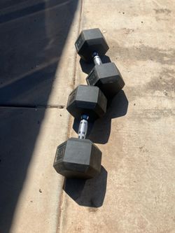 50 pound dumbbells