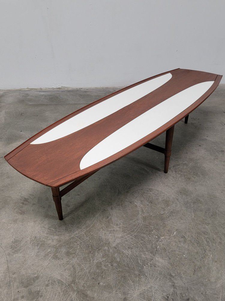 Mid Century Surfboard Coffee Table 