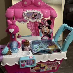 Doll House Kids Toy Ice Cream Truck 