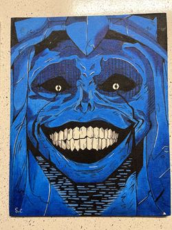Anime acrylic paintings