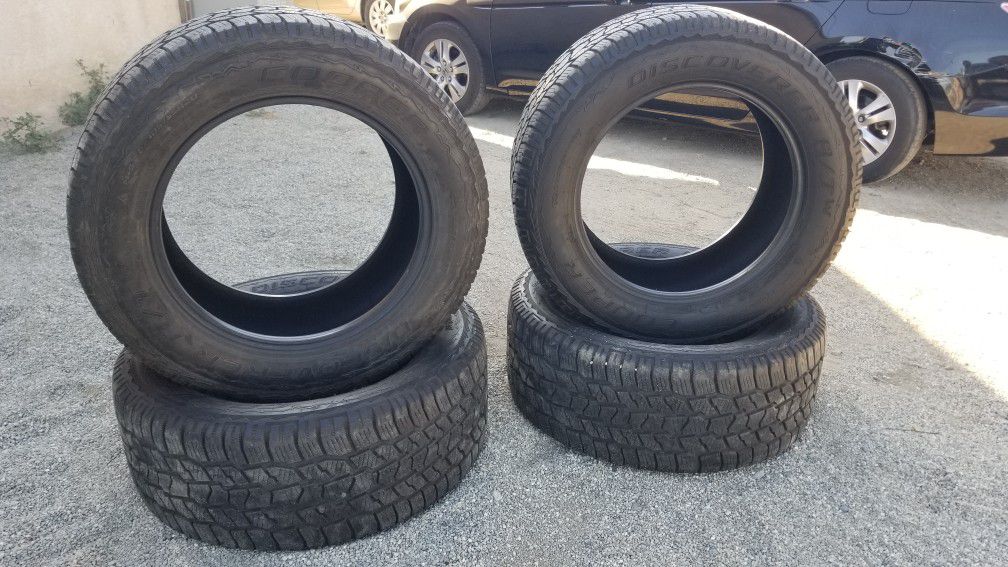 Truck tires. Mud terrains. Road. Touring. Used tires.