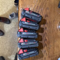 Milwaukee Batteries 18 M 