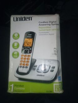 Uniden D1780 Cordless Digital Answering System