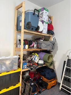 Wood rack