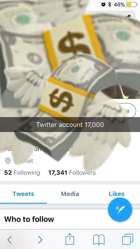 17,000 twitter account for sale