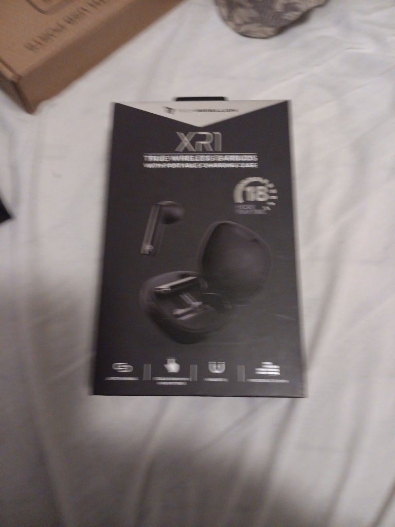 Xr1 True Wireless Earbuds. 18 Hr. Play Time. And Everything Is Brand New