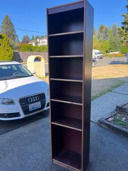 Scan Design Bookcase, 5 Shelves, 4 Adjust, Delivery