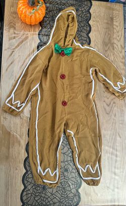 Gingerbread costume kids small