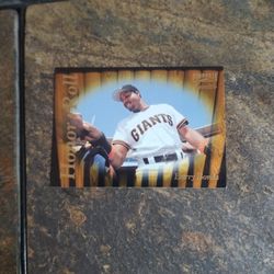 Barry Bonds Honor Roll  1996 Card
