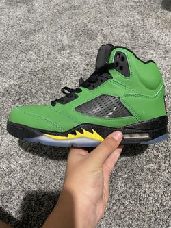 Air Jordan 5 Retro Green / Black