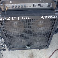 Ampeg B2Re Head With GK 410BLX cabinet
