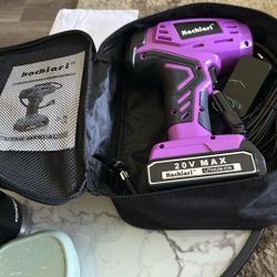 Cordless portable air compressor