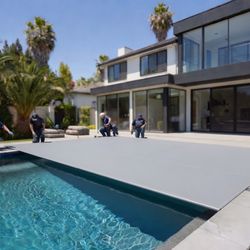 Automatic pool cover install free estimate