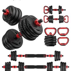 Weight Set, Bench, Foam Mats