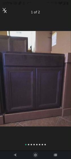 Classic Maple Toffee Cabinets