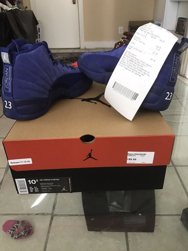 Jordan 12 size 10.5