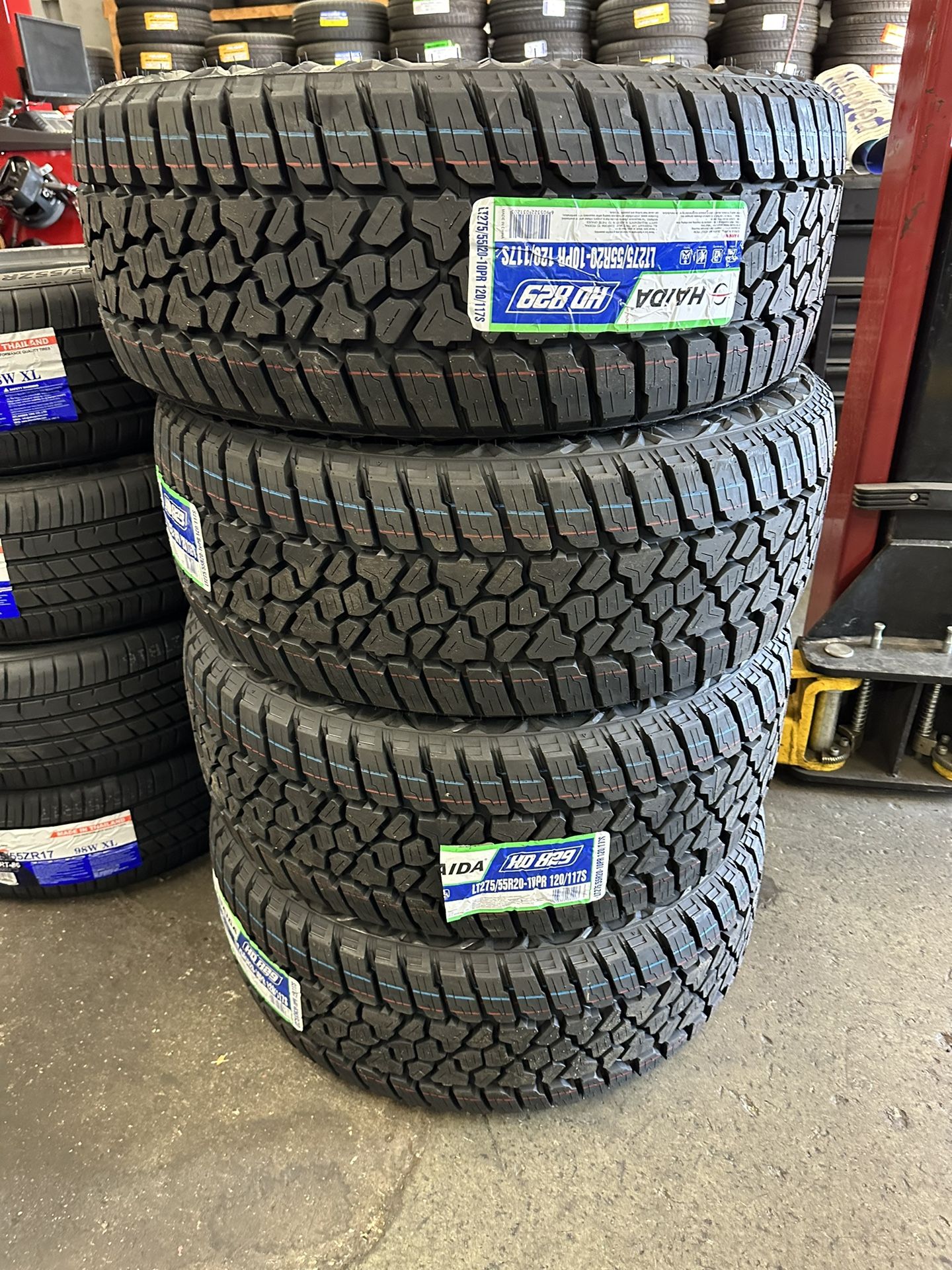 New Tire 275/55R20 HAIDA ALL Terrain Set Of 4 Tires Free Mount Balance ...