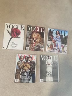2020 edition Vogue magazines!