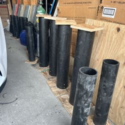 3 Inch And 4 Inch Tubes HDPE Self Standing Will Last For Years!