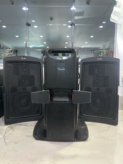 Fender Passport Conference Portable PA System MIXER AND SPEAKERS